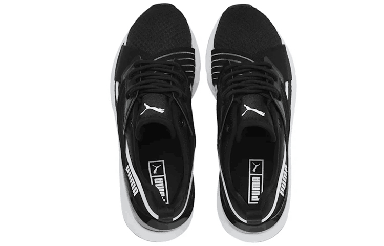 Lookbook (W) Puma Muse X-2 Sneakers ''Zwart Wit'' 370818-03