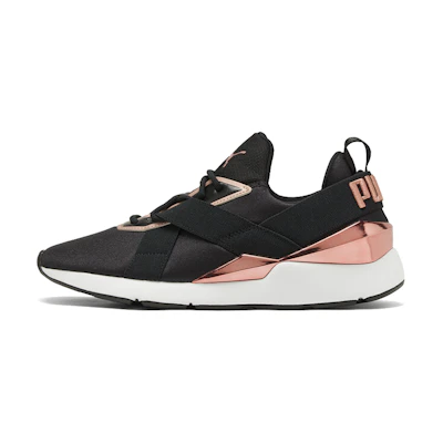 (W) Puma Muse X3 'Black Metallic Pink'