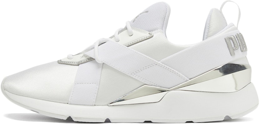 (W) Puma Muse X3 'Putih Perak Metalik' 375131-02 Buy (W) Puma Muse X3 'Putih Perak Metalik' 375131-02