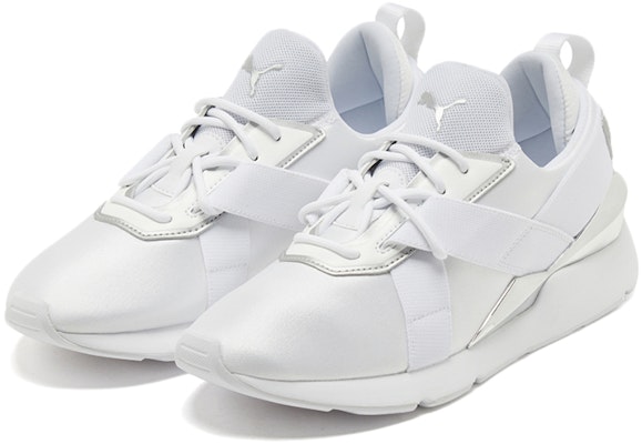 (W) Puma Muse X3 '白色金属银' 375131-02 Lookbook (W) Puma Muse X3 '白色金属银' 375131-02