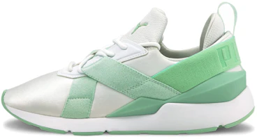 (Women) Puma Muse X3 Low Top 'Green White' 374869-02 (Women) Puma Muse X3 Low Top 'Green White' 374869-02
