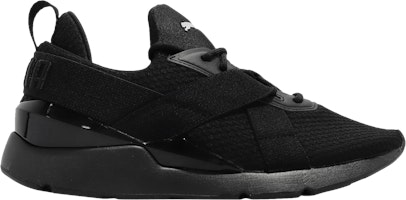 (Women) Puma Muse X3 Mesh 'Black Silver' 375130-02 (Women) Puma Muse X3 Mesh 'Black Silver' 375130-02