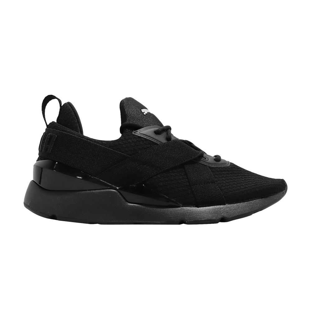 (Women) Puma Muse X3 Mesh 'Black Silver'  375130-02