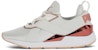 (W) Puma Muse X3 Metallic 'Kelabu Emas' 375131-03