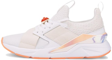 (Women) Puma Muse X5 Crystal G 'White Peach Pink' 384099-01 (Women) Puma Muse X5 Crystal G 'White Peach Pink' 384099-01