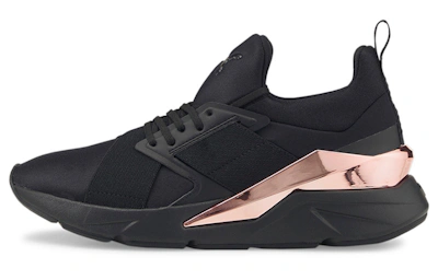 (Women) Puma Muse X5 Metal 'Black Rose Gold'