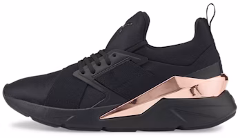 (Women) Puma Muse X5 Metal 'Black Rose Gold'  383954-01 (Women) Puma Muse X5 Metal 'Black Rose Gold'  383954-01