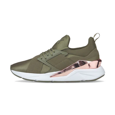 (W) Puma Muse X5 Metal 'Dark Green Moss Rose Gold'