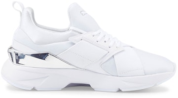 (W) Puma Muse X5 Metal 'Putih Perak' 383954-02 Order (W) Puma Muse X5 Metal 'Putih Perak' 383954-02