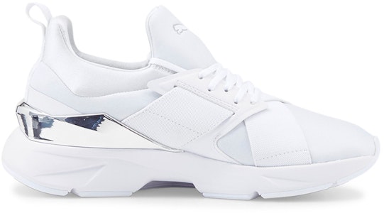 (W) Puma Muse X5 Metal 'Putih Perak' 383954-02 Order (W) Puma Muse X5 Metal 'Putih Perak' 383954-02