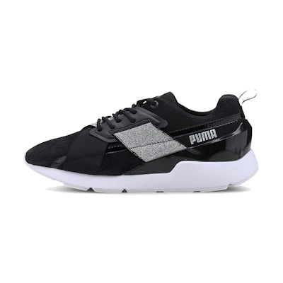 (W) Puma Muse X-2 Shimmer 'Black'