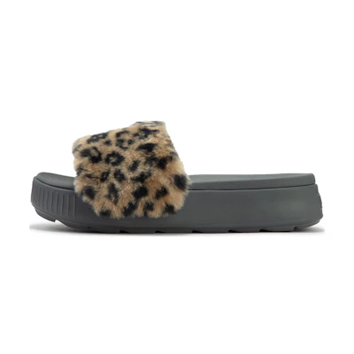 (W) Puma NEKO-san Carmen Slides 'Tan Grey'