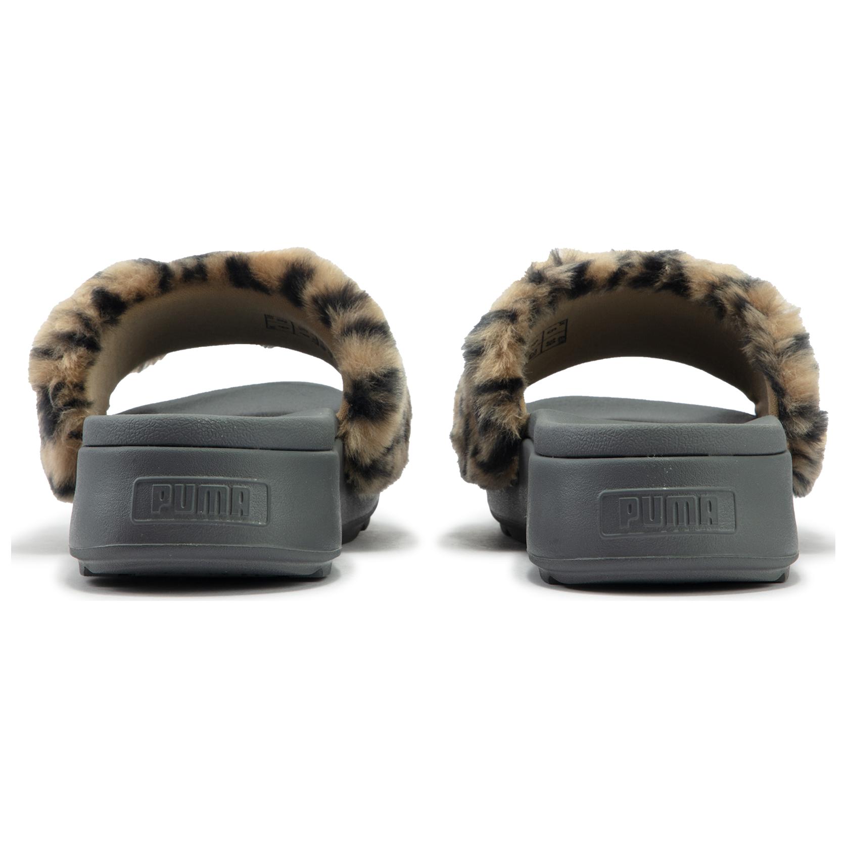 (W) Puma NEKO-san Carmen Slides 'Tan Grey' 圖 5