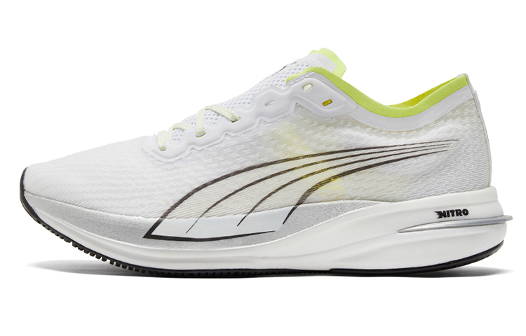(W) Puma Nitro Foam Low Top White/Yellow