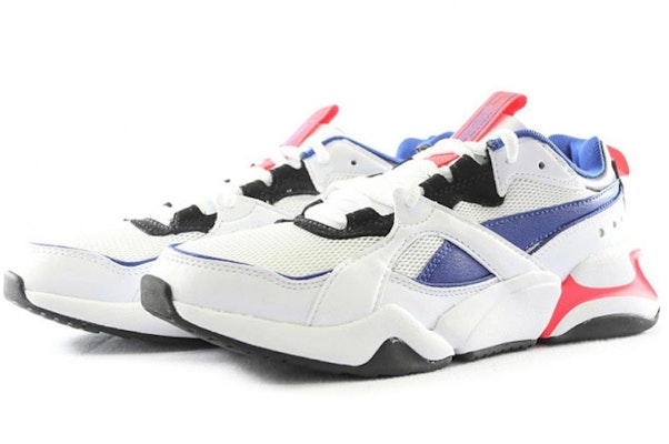 (W) Kasut Lari Puma Nova 2 Low-Top Putih/Biru 370957-04 Lookbook (W) Kasut Lari Puma Nova 2 Low-Top Putih/Biru 370957-04