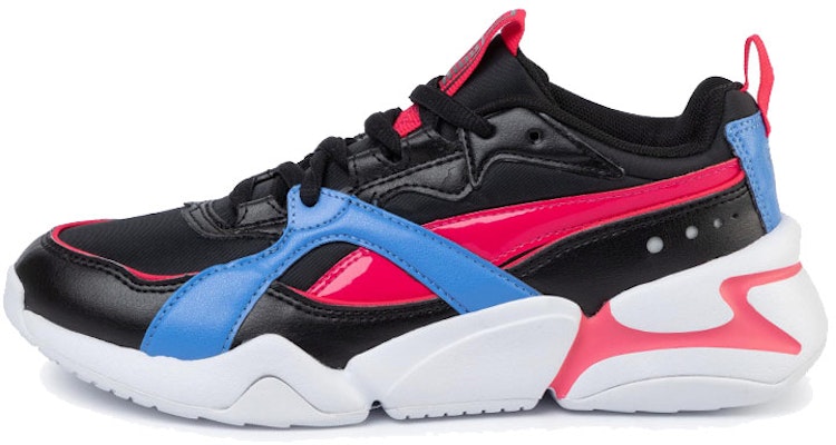 (Women) Puma Nova 2 Shift 2 Sport Shoes Black/Pink/Blue 371063-01 Buy (Women) Puma Nova 2 Shift 2 Sport Shoes Black/Pink/Blue 371063-01