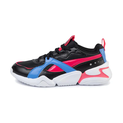 (W) Puma Nova 2 Shift 2 Sport Shoes Black/Pink/Blue