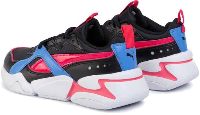 (Women) Puma Nova 2 Shift 2 Sport Shoes Black/Pink/Blue 371063-01 Shop (Women) Puma Nova 2 Shift 2 Sport Shoes Black/Pink/Blue 371063-01