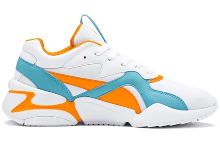 Order Puma Nova 藍橙 女款