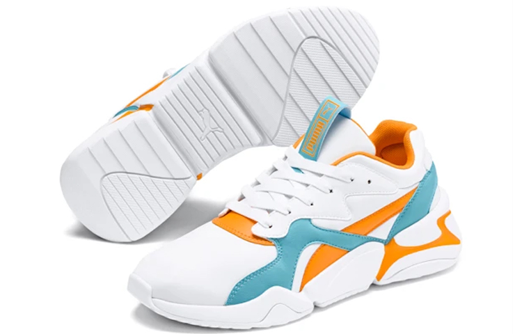 Lookbook Puma Nova 藍橙 女款