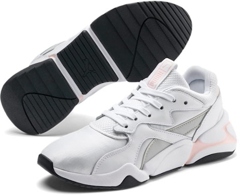 (W) Puma Nova Gleam Gris/Rosa 'Blanco' 371065-01 Purchase (W) Puma Nova Gleam Gris/Rosa 'Blanco' 371065-01