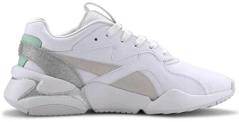 (Women) Puma Nova Glitz 'White' 371722-01 Order (Women) Puma Nova Glitz 'White' 371722-01