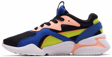 (Women) Puma Nova Grl Pwr 'Blue Black Yellow' 369656-01 (Women) Puma Nova Grl Pwr 'Blue Black Yellow' 369656-01