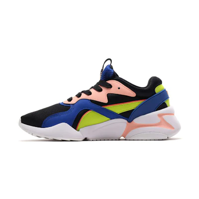 (W) Puma Nova Grl Pwr 'Blue Black Yellow'