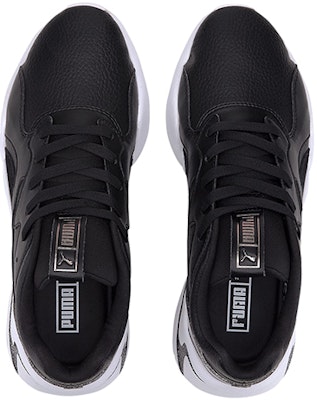 Puma Nova Glitz 女款 黑白 低筒運動鞋 Shop Puma Nova Glitz 女款 黑白 低筒運動鞋