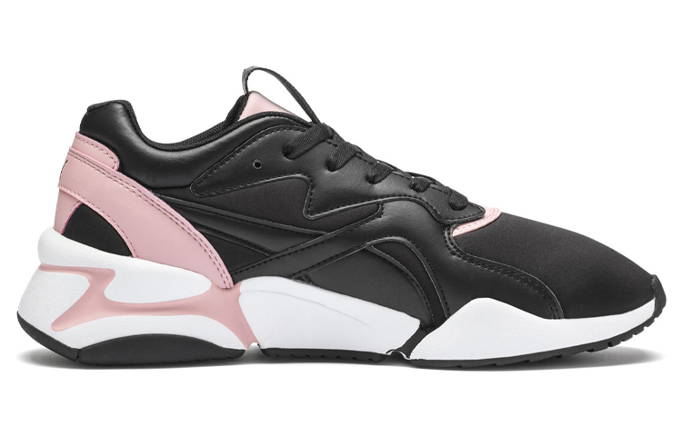 (W) Puma Nova Low Top Running Shoes Black/Pink 圖 2