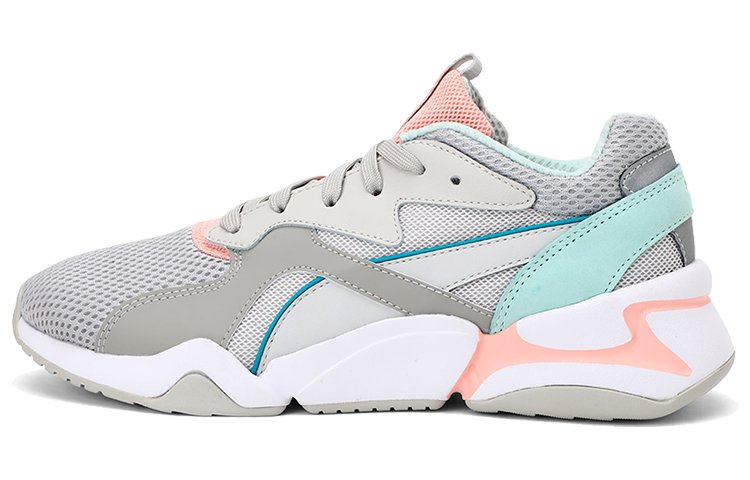 (Women) Puma Nova Mesh Running Shoes Grey/Blue/White 369655-02