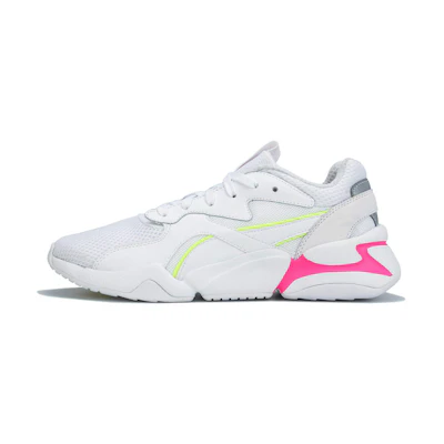 (W) Puma Nova Mesh 'White Low-Top'