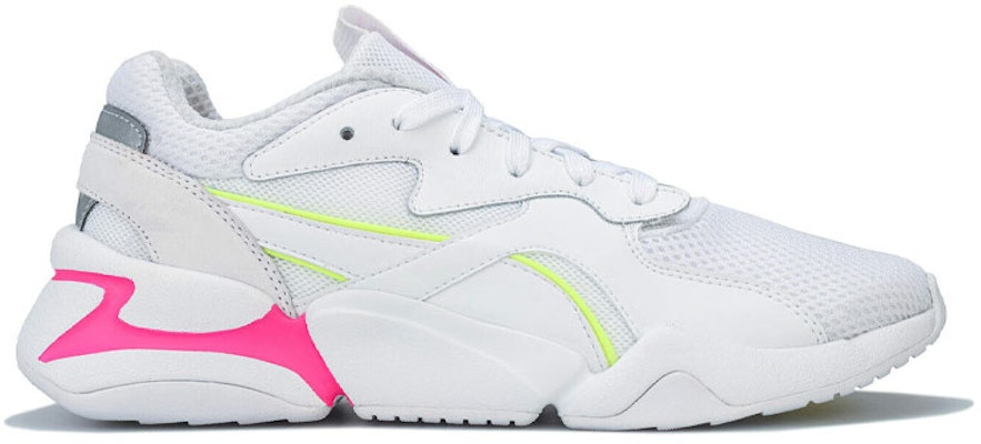 (Women) Puma Nova Mesh 'White Low-Top' 371831-01 Order (Women) Puma Nova Mesh 'White Low-Top' 371831-01