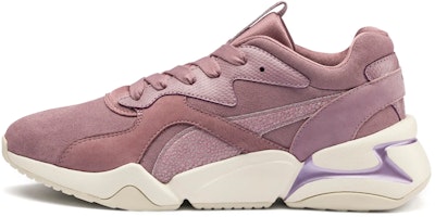 (Women) Puma Nova Pastel Grunge Sneakers Purple 369487-02 (Women) Puma Nova Pastel Grunge Sneakers Purple 369487-02