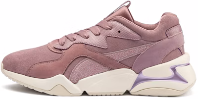 (Women) Puma Nova Pastel Grunge Sneakers Purple 369487-02 (Women) Puma Nova Pastel Grunge Sneakers Purple 369487-02