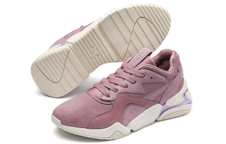 Order (W) Puma Nova Pastel Grunge Kasut Sneakers Ungu 369487-02
