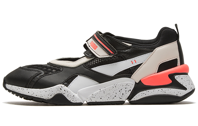 (Women) Puma Nova Shandal Velcro 'Black Pink' 372897-03