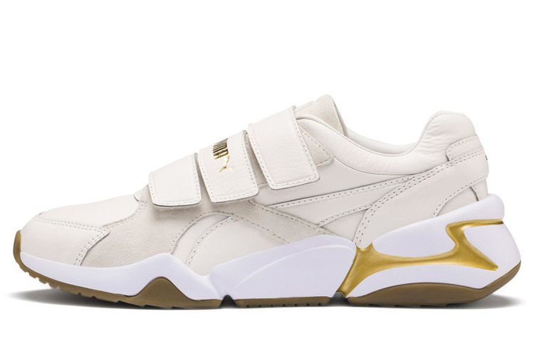 (Women) Puma Nova V Leather Beige 369843-02