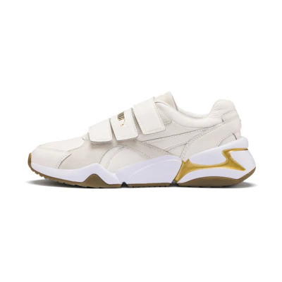 (W) Puma Nova V Leather Beige