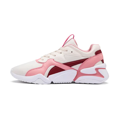 (W) Puma Nova White/Pink