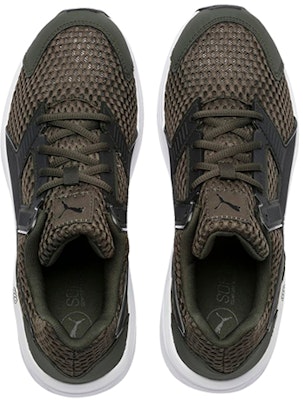 (Women) Puma Nrgy Driver Low Running Shoes Green/Brown/White 190558-02 Lookbook (Women) Puma Nrgy Driver Low Running Shoes Green/Brown/White 190558-02