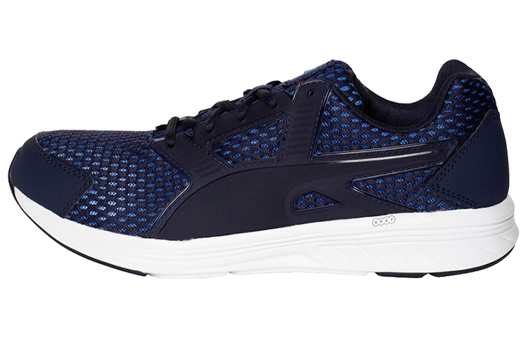 (Women) Puma Nrgy Driver Low Running Shoes Blue/Black/White 190558-03