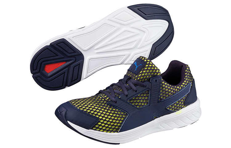 Order (W) プーマ NRGY ドライバー ロー (青/黄/白) 190558-04