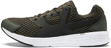 (Women) Puma Nrgy Driver Low Running Shoes Green/Brown/White 190558-02 (Women) Puma Nrgy Driver Low Running Shoes Green/Brown/White 190558-02
