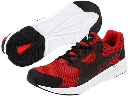 (Women) Puma Nrgy Driver Nm Low Running Shoes Black/White/Red 191369-05 Purchase (Women) Puma Nrgy Driver Nm Low Running Shoes Black/White/Red 191369-05