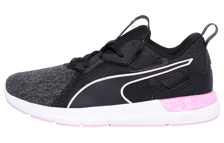 (Women) Puma Nrgy Dynamo Futuro Low Top Running Shoes Black/White/Pink 191103-07