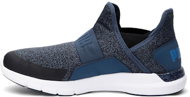 (Women) Puma Nrgy Dynamo Slip-on 'Blue White Black' 193564-02 (Women) Puma Nrgy Dynamo Slip-on 'Blue White Black' 193564-02