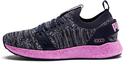 (Women) Puma Nrgy Neko Engineer Knit 'Black Pink' 191094-05 (Women) Puma Nrgy Neko Engineer Knit 'Black Pink' 191094-05