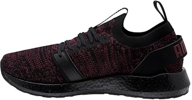 (Women) Puma Nrgy Neko Engineer Knit Black/Purple Low sneakers 191094-16 (Women) Puma Nrgy Neko Engineer Knit Black/Purple Low sneakers 191094-16