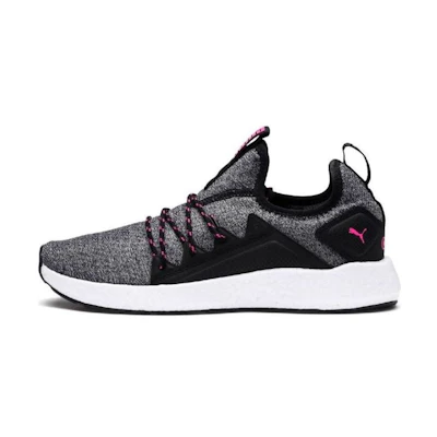 (W) Puma Y Neko Knit 'Black Pink'